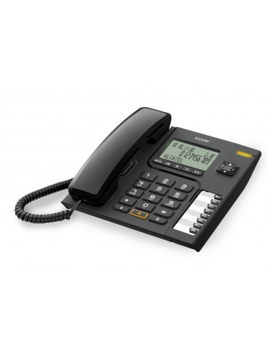Alcatel T76 Teléfono DECT Identificador de llamadas Negro