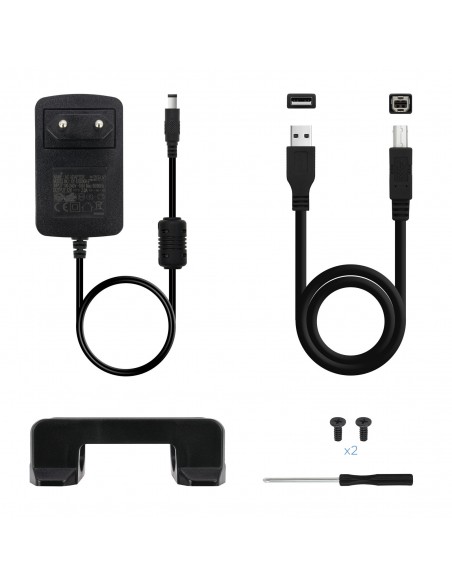 TooQ CAJA HDD 3,5" SATA A USB 2.0 NEGRA