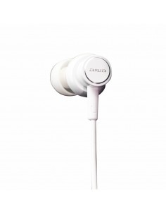 Aiwa ESTM-500WT auricular y casco Auriculares Alámbrico Dentro de oído Música Blanco