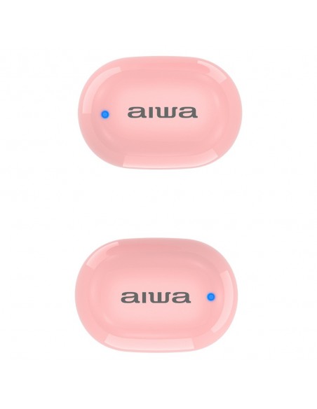 Aiwa EBTW-150PK auricular y casco Auriculares Inalámbrico Dentro de oído Llamadas Música Bluetooth Rosa