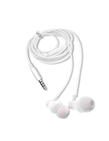 Aiwa ESTM-50WT auricular y casco Auriculares Alámbrico Dentro de oído Llamadas Música Blanco