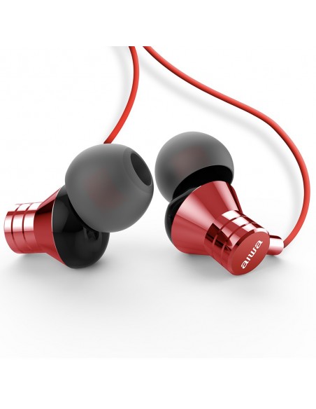 Aiwa ESTM-50RD auricular y casco Auriculares Alámbrico Dentro de oído Música