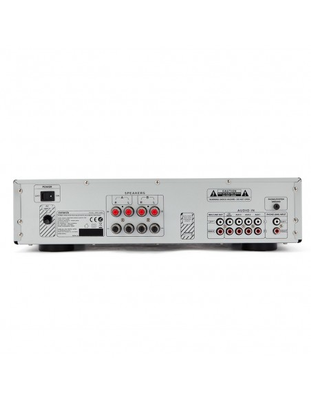 Aiwa AMU-120BT SL amplificador de audio 2.0 canales Hogar Plata