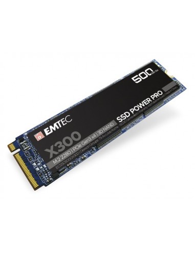 Emtec X300 M.2 500 GB PCI Express 3.0 3D NAND NVMe