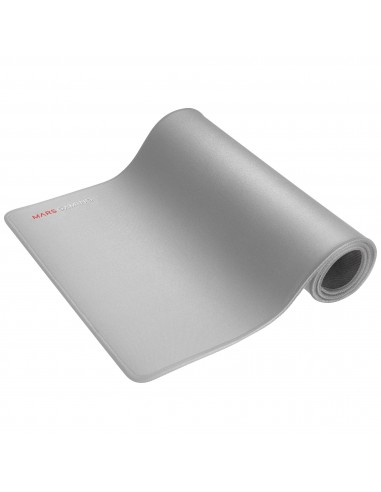 Mars Gaming MMPXLS Plata, Alfombrilla XL, Doble Capa de Nanotejido, 800x300x4mm