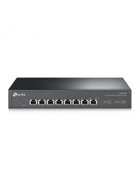 TP-Link TL-SX1008 switch No administrado 10G Ethernet (100 1000 10000) 1U Negro