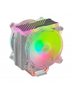 Mars Gaming MCPU66 Disipador CPU Triple ARGB TDP 220W 2 Ventiladores 12cm 2