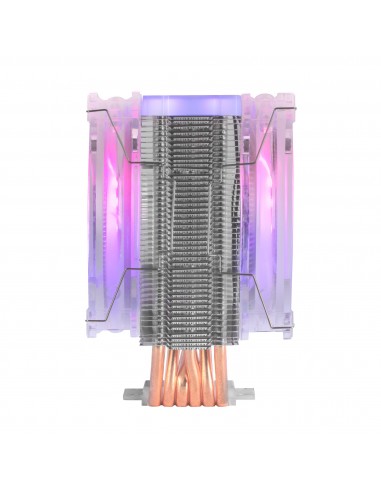 Mars Gaming MCPU66 Disipador CPU Triple ARGB TDP 220W 2 Ventiladores 12cm