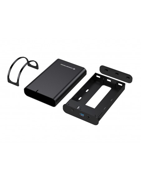 Conceptronic DANTE02B caja para disco duro externo Carcasa de disco duro SSD Negro 2.5 3.5"