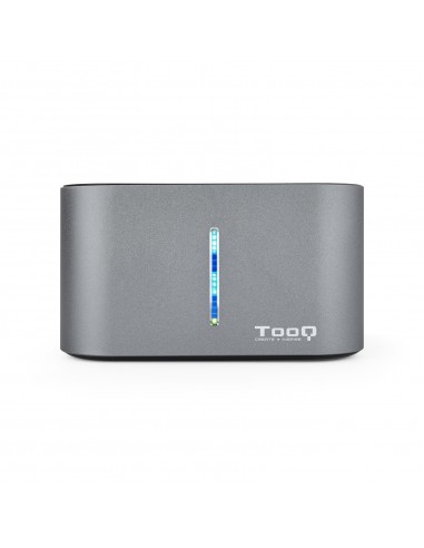 TooQ TQDS-805G base de conexión para disco duro USB 3.2 Gen 1 (3.1 Gen 1) Type-B Aluminio