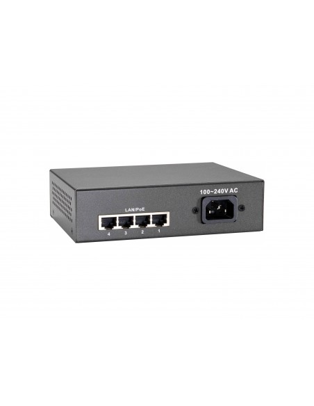 LevelOne GEP-0522 switch Gigabit Ethernet (10 100 1000) Energía sobre Ethernet (PoE) Gris