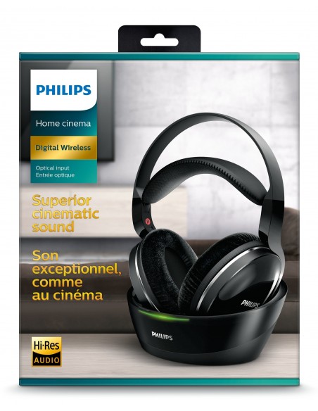 Philips Auriculares inalámbricos para TV SHD8850 12