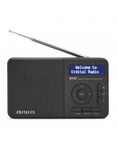 Aiwa RD-40DAB BK radio Portátil Digital Negro