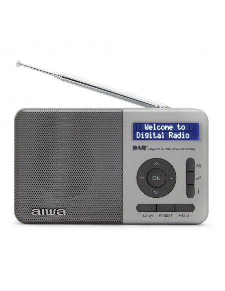 Aiwa RD-40DAB SL radio Portátil Digital Plata