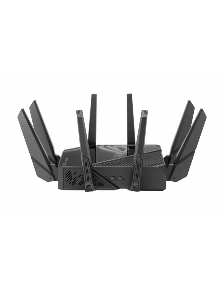 ASUS ROG Rapture GT-AXE16000 router inalámbrico 10 Gigabit Ethernet Tribanda (2.4 GHz   5 GHz   6 GHz) Negro
