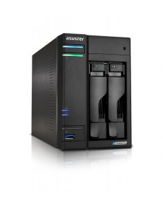 Asustor LOCKERSTOR 2 Gen2 (AS6702T) NAS Escritorio Ethernet Negro N5105