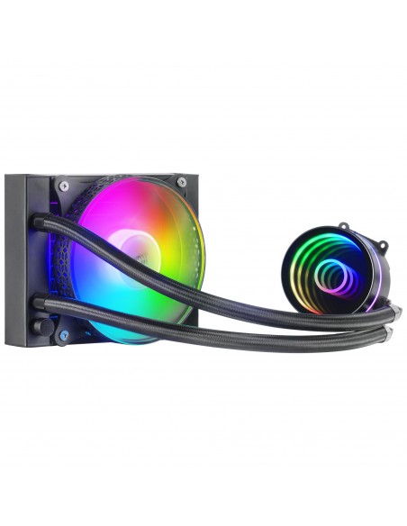 Mars Gaming ML-ONE120 Negro Refrigeración Líquida CPU TDP 200W Espejo Infinito Ventilador FRGB Silencioso Multisocket Universal