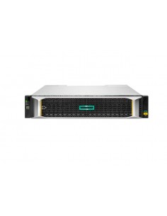HPE MSA 2062 NAS Bastidor (2U) Ethernet Negro, Plata