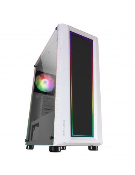 Mars Gaming MC-ART Blanco Caja PC Gaming ATX Doble Cristal Templado Dibujable ARGB 12 Modos Ventilador 12cm Mars Gaming MC-ART Blanco Caja PC Gaming ATX Doble Cristal Templado Dibujable ARGB 12 Modos Ventilador 12cm