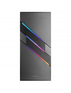 Mars Gaming MC-U3 Negro Caja PC Gaming ATX XL Frontal Triple ARGB Ventilador 12cm ARGB Ventana Cristal Templado 2