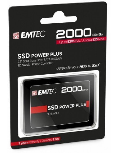 Emtec X150 2.5" 2 TB Serial ATA III 3D NAND