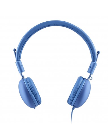 Auriculares Diadema Con Cable NGS Cross Hop CROSSHOPKLEIN - Jack 3.5 mm ·  Cable 1.5 m · Micrófono · Azul