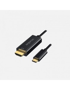Approx APPC52 cable HDMI 0,12 m USB-c Negro