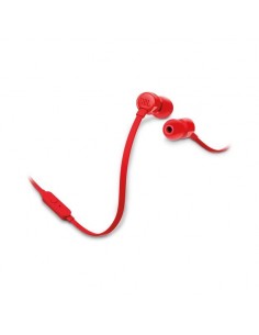 JBL TUNE 160 Auriculares Alámbrico Dentro de oído Rojo