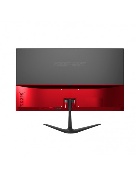 KeepOut XGM22RV2 pantalla para PC 54,6 cm (21.5") 1920 x 1080 Pixeles Full HD LED Negro, Rojo