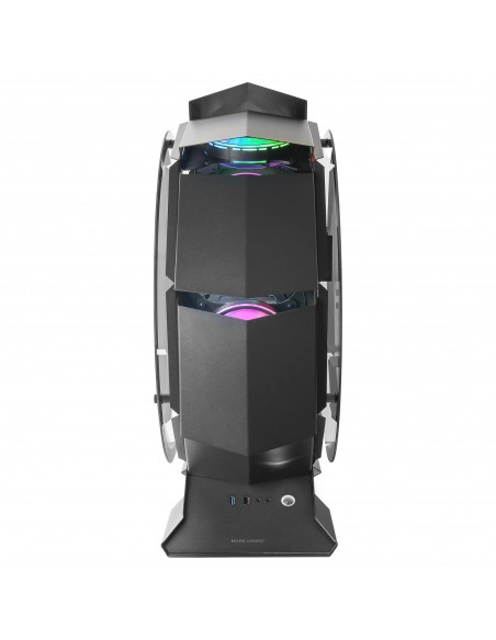 Mars Gaming MCORB Negro Caja PC Gaming Micro-ATX XL Diseño Circular Custom Doble Cristal Templado Mars Gaming MCORB Negro Caja PC Gaming Micro-ATX XL Diseño Circular Custom Doble Cristal Templado
