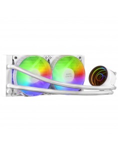 Mars Gaming MLONE240 Procesador Kit de refrigeración líquida 12 cm Blanco 1 pieza(s)