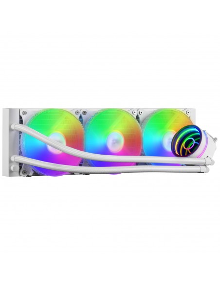 Mars Gaming ML-ONE360 Blanco Refrigeración Líquida CPU TDP 550W 3 Ventiladores FRGB