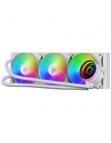 Mars Gaming ML-ONE360 Blanco Refrigeración Líquida CPU TDP 550W 3 Ventiladores FRGB
