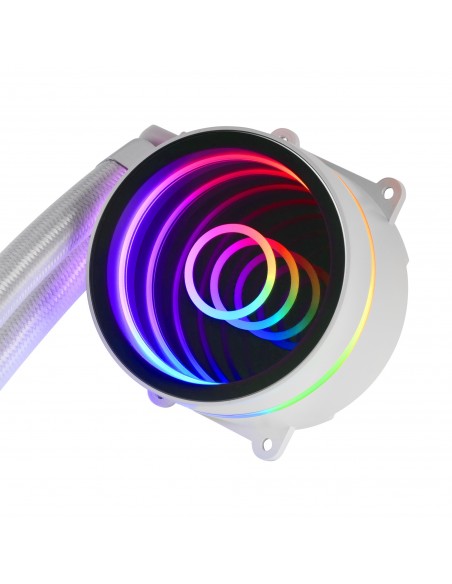 Mars Gaming ML-ONE360 Blanco Refrigeración Líquida CPU TDP 550W 3 Ventiladores FRGB