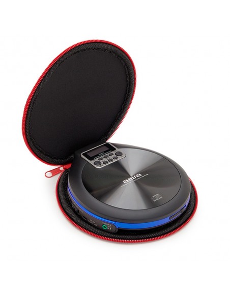 Aiwa PCD-810BL reproductor de CD Reproductor de CD portátil Negro, Azul