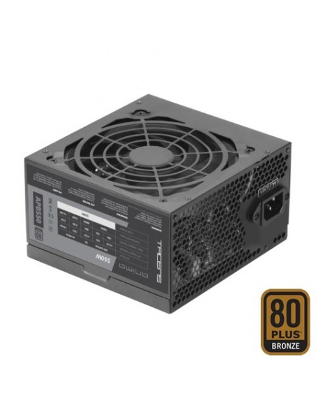 Tacens APB550B unidad de fuente de alimentación 550 W 20+4 pin ATX ATX Negro