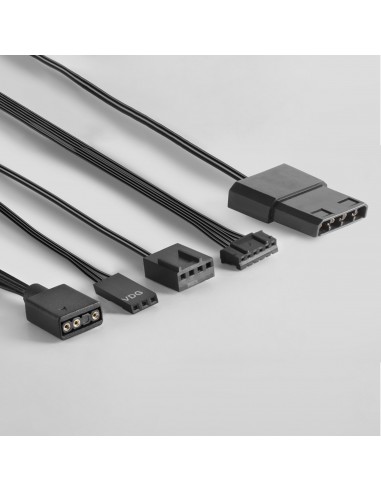 Mars Gaming MF-3D Blanco Ventilador ARGB 360° 12cm Espejo Infinito 3D Sistema Anti-vibraciones Ultra-silencioso Compatibilidad