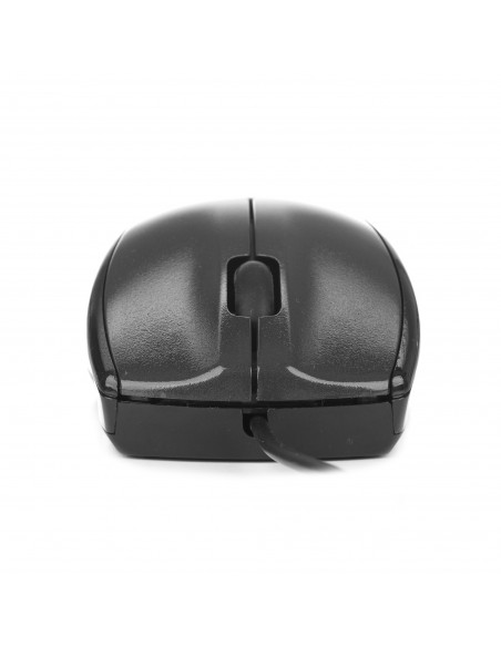 NGS Black Mist ratón mano derecha USB tipo A Óptico 800 DPI