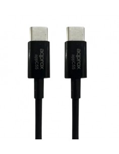 Approx APPC55 cable USB 1 m USB C Negro