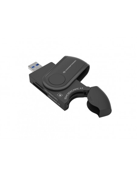 Conceptronic StreamVault BIAN04B lector de tarjeta USB 3.2 Gen 1 (3.1 Gen 1) Type-A Negro Conceptronic StreamVault BIAN04B lector de tarjeta USB 3.2 Gen 1 (3.1 Gen 1) Type-A Negro