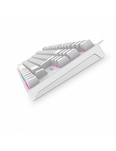 Energy Sistem ESG K7 Silent-Ninja teclado USB QWERTY Blanco
