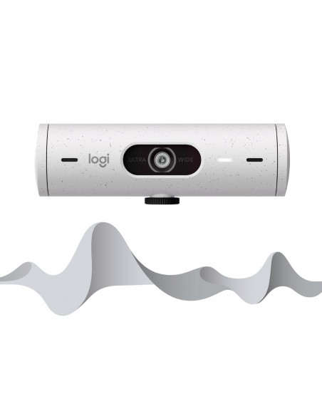 Logitech Brio 500 cámara web 4 MP 1920 x 1080 Pixeles USB-C Blanco