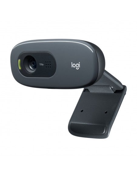 Logitech C270 HD cámara web 3 MP 1280 x 720 Pixeles USB 2.0 Negro