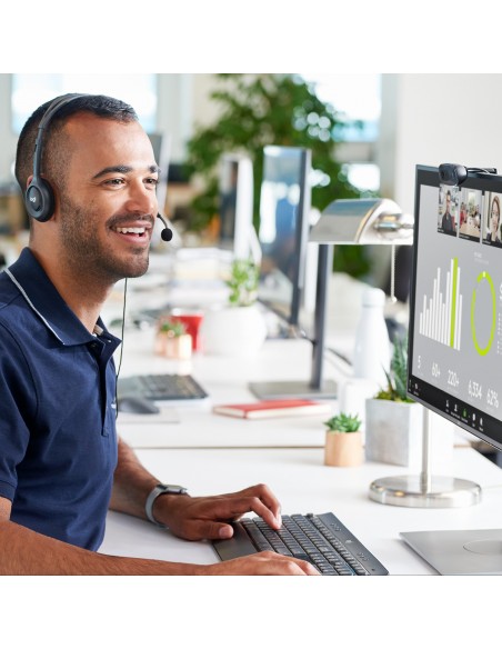 Logitech C270 HD cámara web 3 MP 1280 x 720 Pixeles USB 2.0 Negro