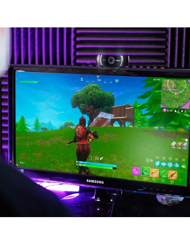 Logitech C922 Pro Stream cámara web 1920 x 1080 Pixeles USB Negro