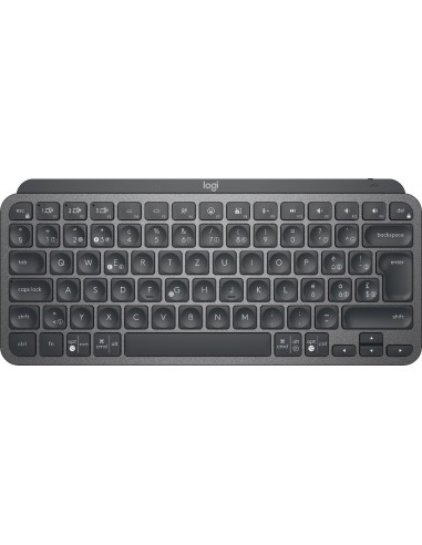 Logitech MX Keys Mini teclado RF Wireless + Bluetooth QWERTZ Suizo Grafito