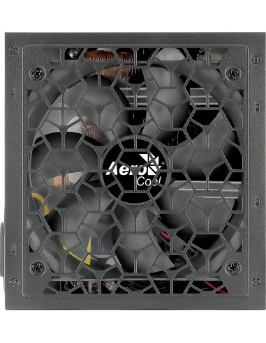 Aerocool AEROB550 Fuente Alimentación PC 550W 80 Plus Bronze 230V Silencioso Negro