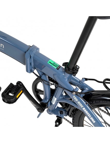 Youin BK1300 bicicleta eléctrica Gris 50,8 cm (20") 20 kg