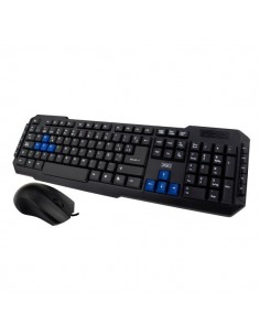 3GO COMBODRILE2 teclado Ratón incluido USB Negro