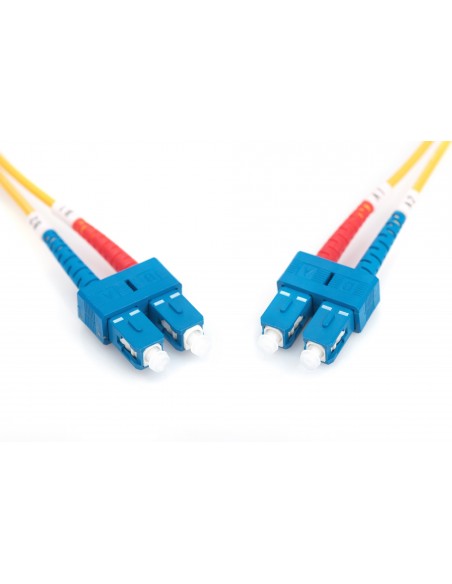 Digitus Cable de conexión modo único de fibra óptica, SC SC